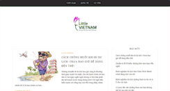 Desktop Screenshot of littlevietnamtours.com.vn
