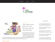 Tablet Screenshot of littlevietnamtours.com.vn